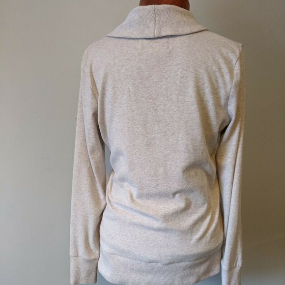 Ivory Collared Two Button Sweater - Picture 2 of 10